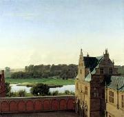 View from Frederiksborg Castle, P.C. Skovgaard